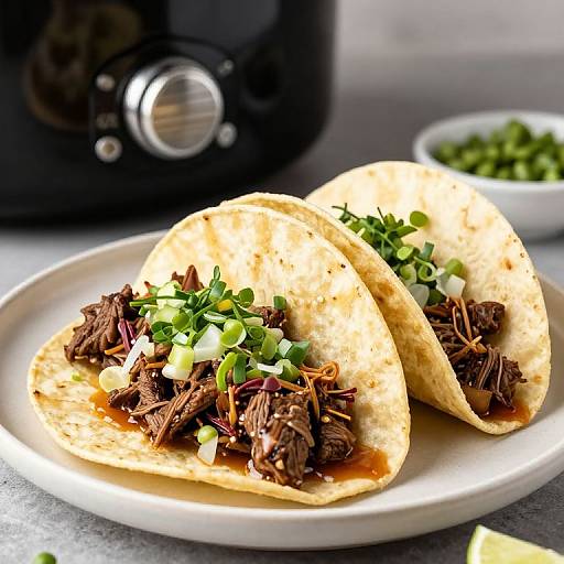 Slow-Cooker Beef Tongue Tacos Recipe