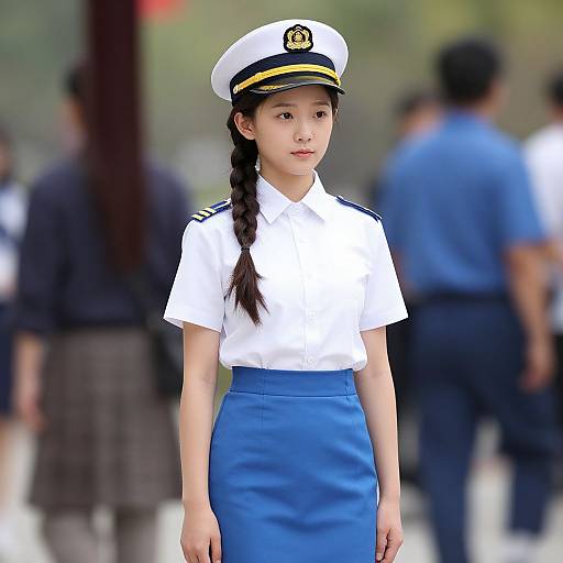 Realistic Ship Captain Costume Duo