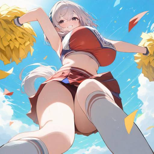 Cheerleader in Action: Shirogane Noel