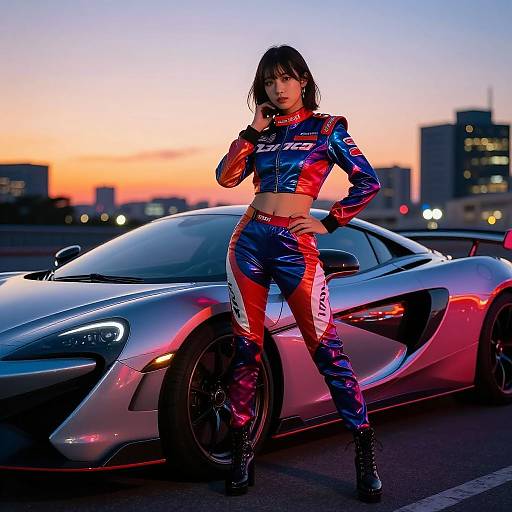 Japanese Race Queen by Neon Sunset