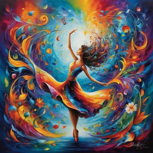 A Musician's Dance in Dreamscapes