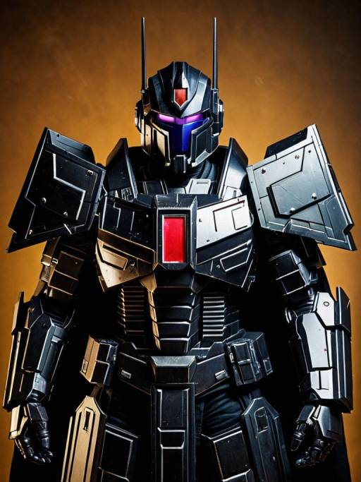 Man in Nemesis Prime G1 Cosplay Costume