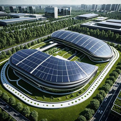 Futuristic Eco-Headquarters for HelioWorks