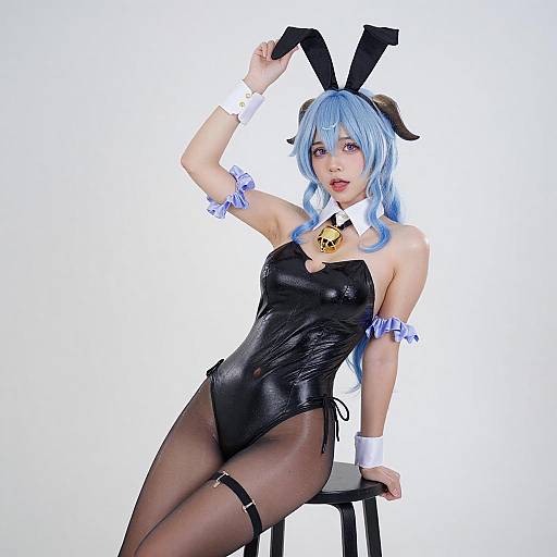 Ganyu in Playful Bunny Outfit