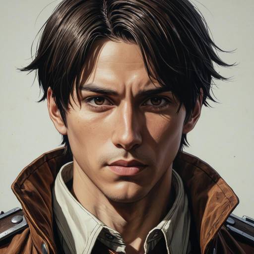 Highly Detailed Portrait of Eren Jaeger