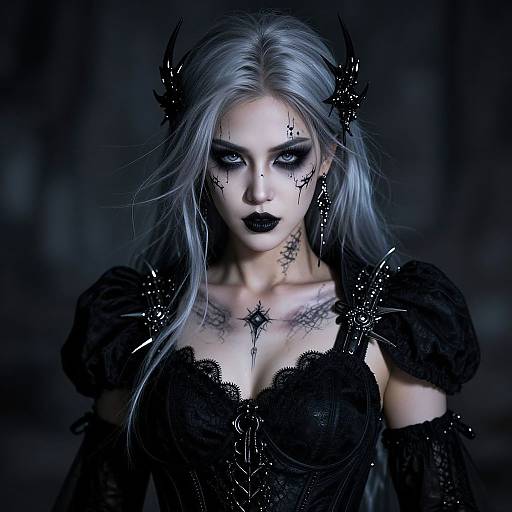Fierce Dark Fantasy Enchantress