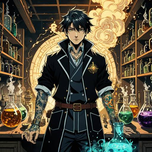 Vigilant Alchemist in Anime Laboratory