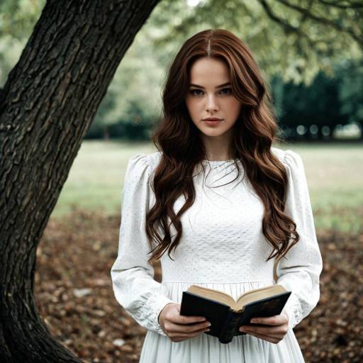 Enchanting Bible Character Cosplay in Nature