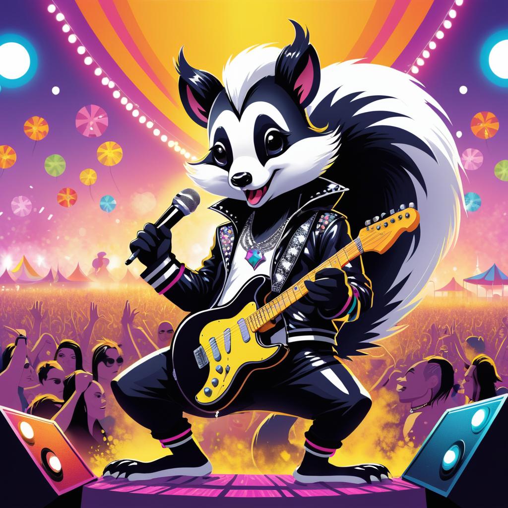 Rockstar Skunk at Vibrant Music Festival