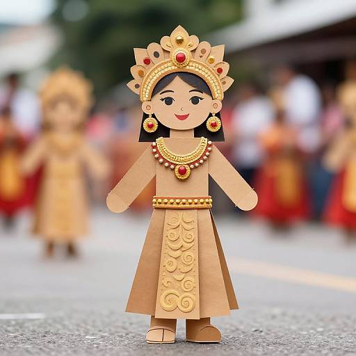 Paper Doll Sinulog Festival Attire