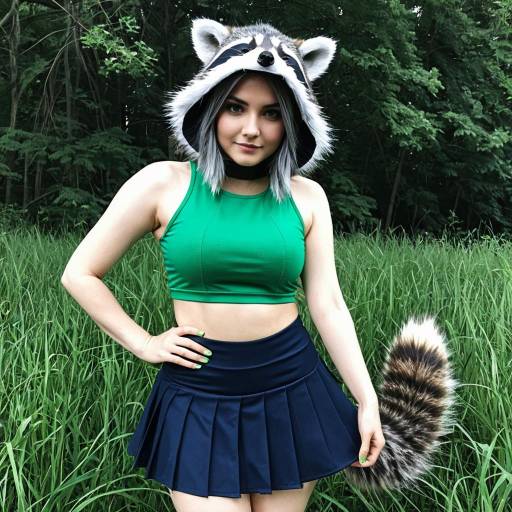 Sleek Marine the Raccoon Cosplay Outfit