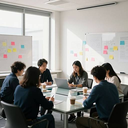 Collaborative Open-Plan Business Office