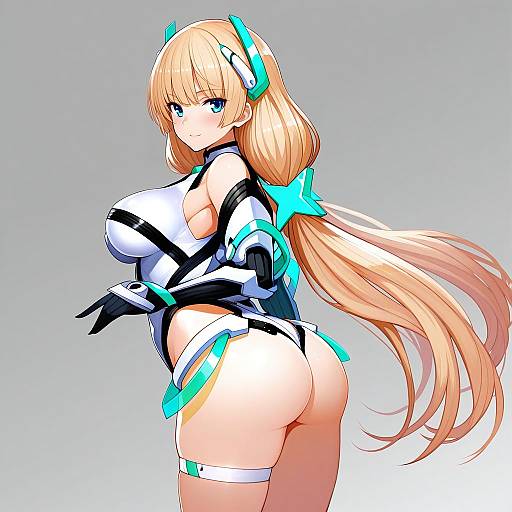 Illustration of Angela balzac, rakuen tsuihou in the style of Pupps