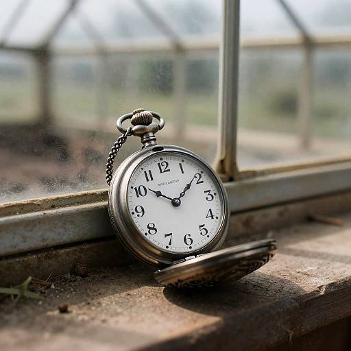 Rustic Pocket Watch by Deserted Greenhouse