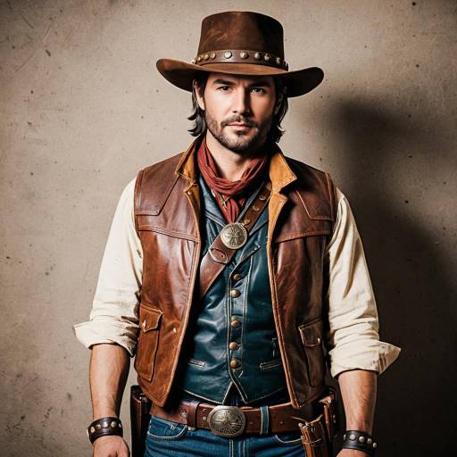 Vintage Cowboy Cosplay of John Marston