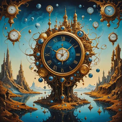 Surreal Exploration of Melting Clocks Surreal Exploration of Melting Clocks
