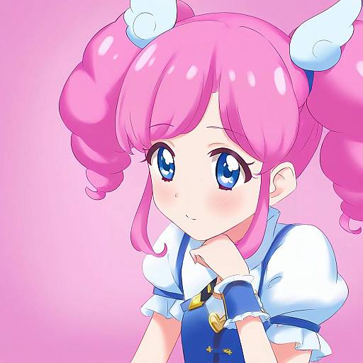 Illustration of Amahane madoka, aikatsu! (series) in the style of Gin'you haru