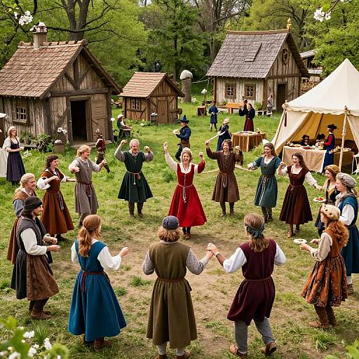 High Fantasy Spring Festival Celebration