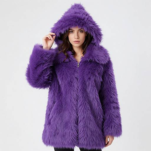 Purple Loofah Costume Outfit