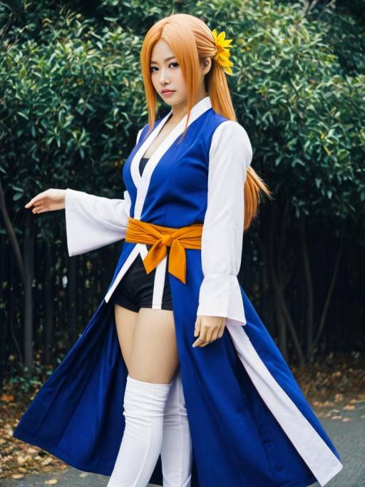Realistic Rangiku Matsumoto Cosplay Photo