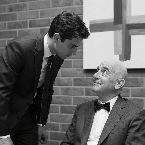 Intense Conversation in Abstract Ambiance