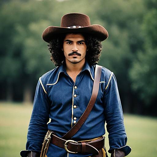 Musketeer Costume Man Outdoors