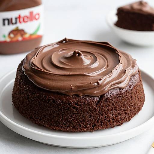 Vegan Paleo Nutella Chocolate Frosting