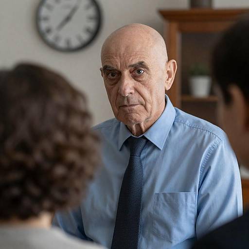 Intense Conversation Between Two Characters