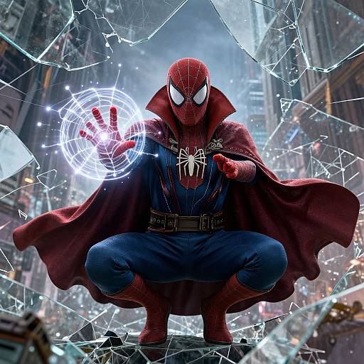 Spider-Man as Doctor Strange Magic