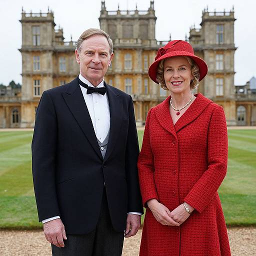 Downton Abbey Inspired Elegant Duo