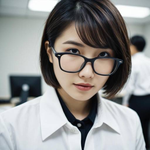 Realistic Office Wear Portrait of a Girl