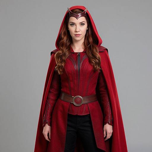 Realistic Scarlet Witch Casual Look