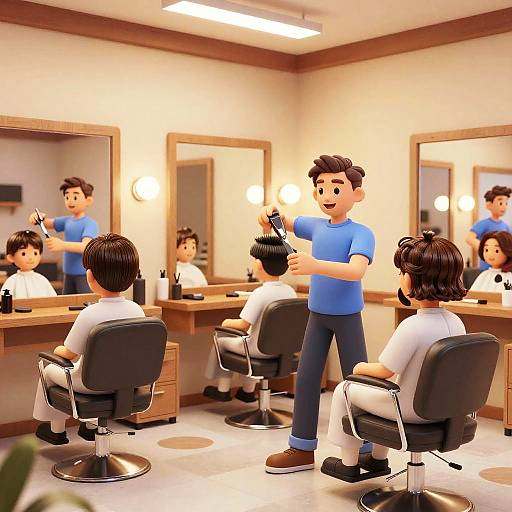 Cozy Virtual Haircut Simulator