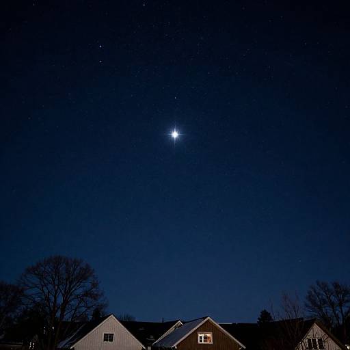 Historic Christmas Star Illuminates Sky