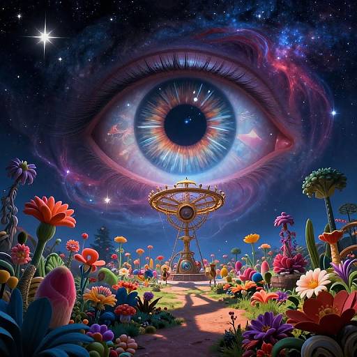 Dreamscape Through a Giant's Eye