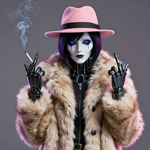 70s Pimp Robot Ghost in Shell