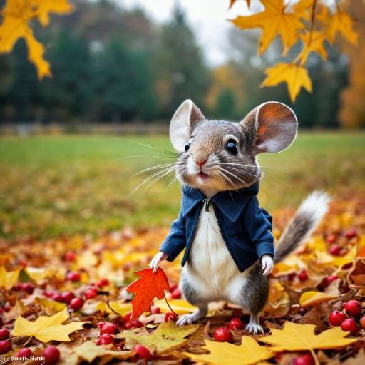 Autumn Creature in Nature