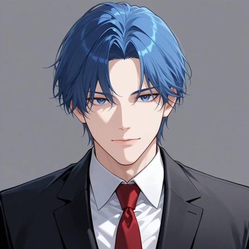 Wise Gentleman in Formal Attire Wise Gentleman in Formal Attire