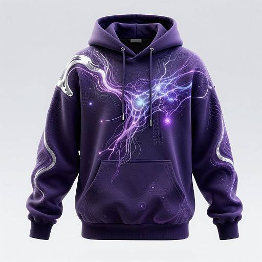 AI Hoodie Sci-Fi Fashion Art
