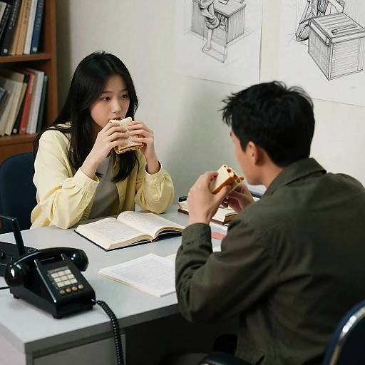 Cinematic Detective Office: Intimate Sandwich Exchange