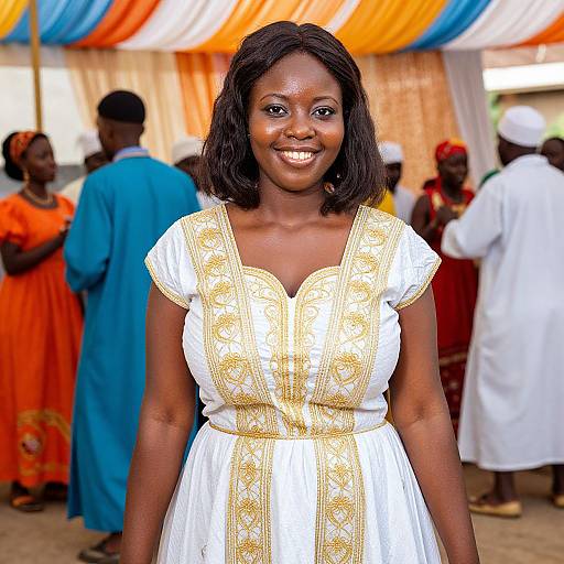 Authentic Ethiopian Habesha Wedding Portrait
