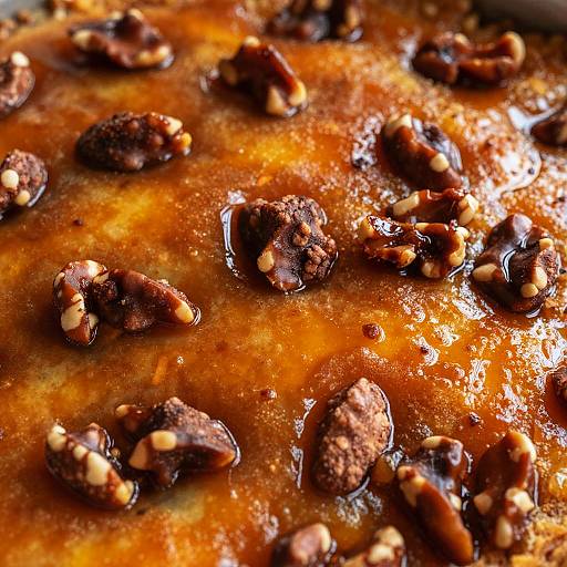 Caramelized Nutty Gooey Dessert
