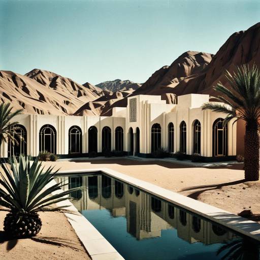 Art Deco Oasis: 1930s Elegance in Desert