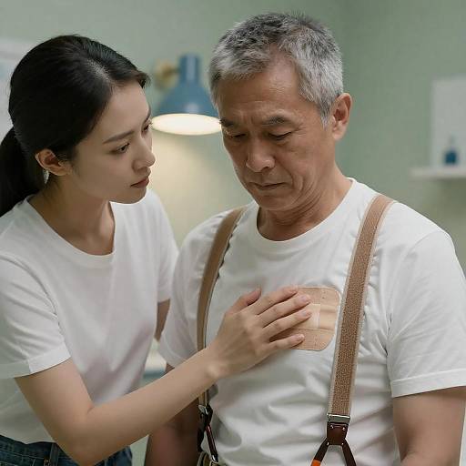 Intense Moment in a Clinical Setting