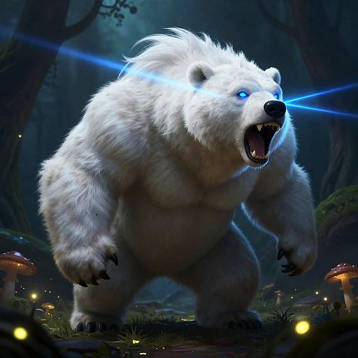 Volibear Roaring in Enchanted Forest