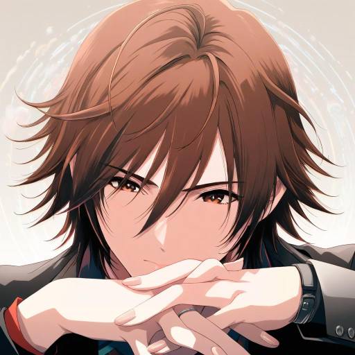 Illustration of Amagase touma, idolmaster in the style of Toshimichi yukari