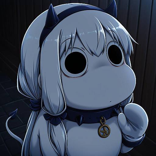 Illustration of Muppo, kantai collection in the style of Kobamiso (kobalt)