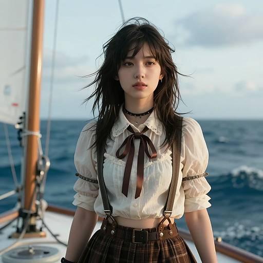 Crust Punk Girl Solo Sailing Adventure