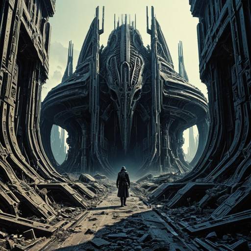 Post-Apocalyptic Futuristic Ruins