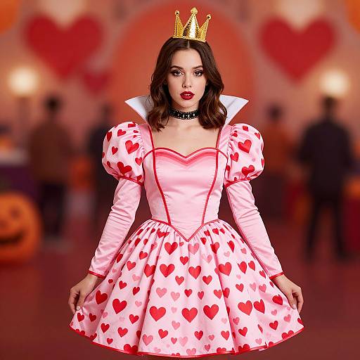 Queen of Hearts Halloween Costume